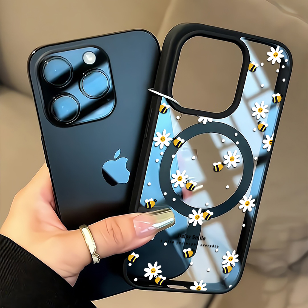 Magnetic Phone Case - フレッシュデイジービー iPhoneケース iPhone 16 15 14
