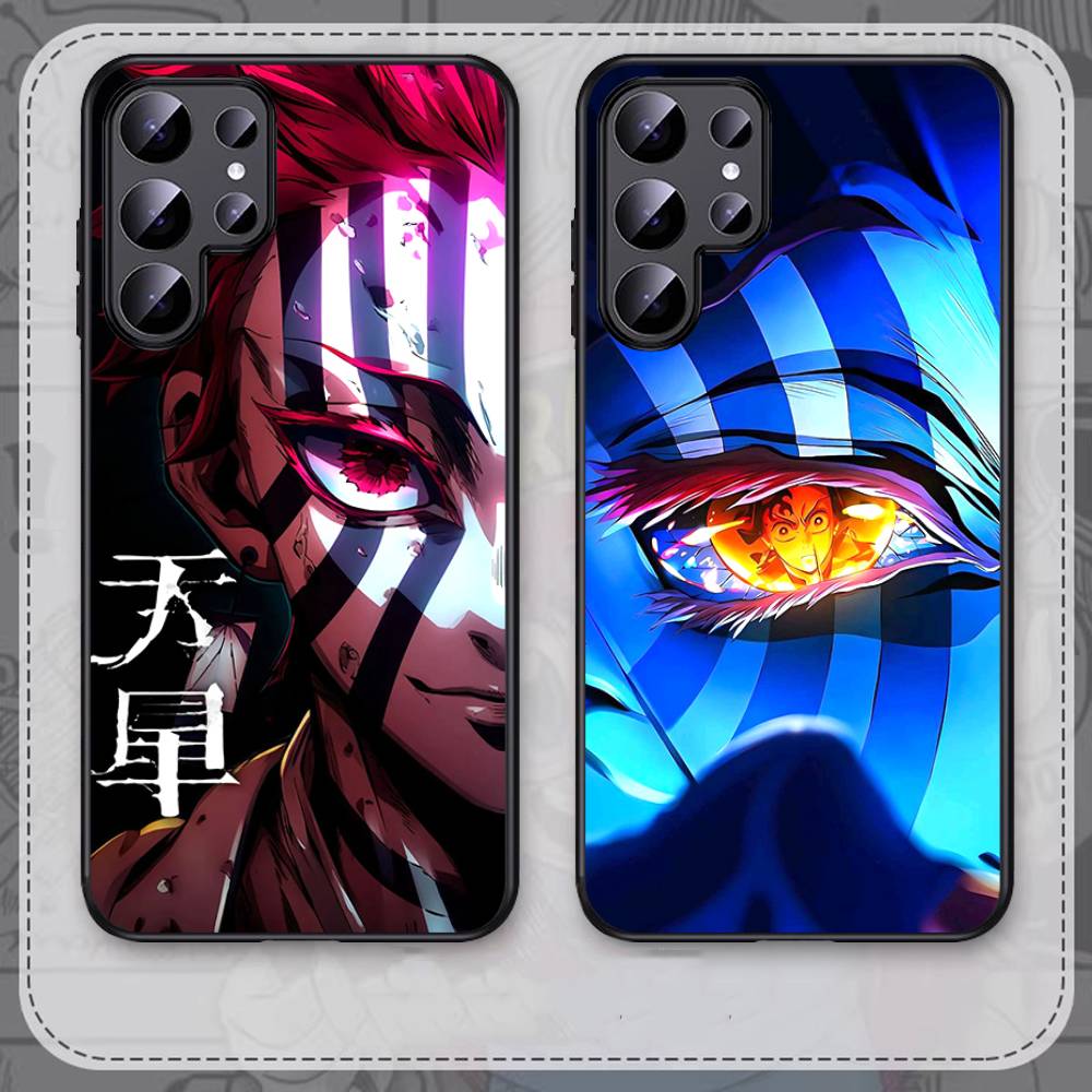 Phone Accessories Demon Slayer - D-Demon Akaza S-Slayer スマホケース Samsung S24