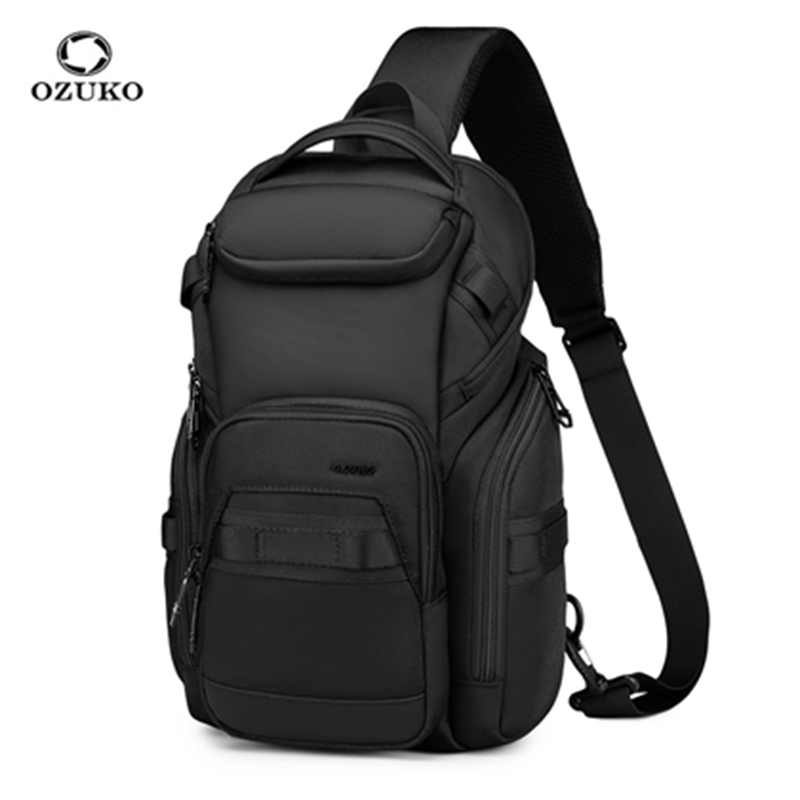 Phone Accessories Business - Ozuko-メンズ多機能ショルダーバッグ,防水クロスオーバーバッグ,軽量トラベルチェストバッグ,通勤ファッション