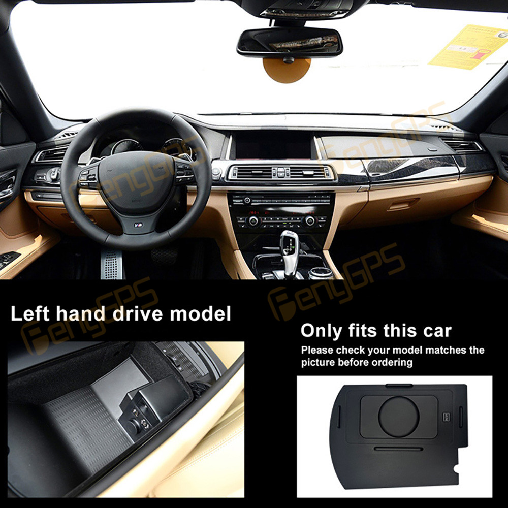 Qi2 Phone Accessories - BMW 7シリーズ F01 F02 (2008-2015)用 2DIN