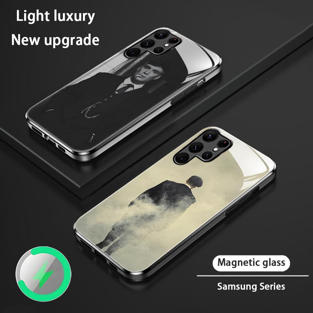 Magnetic Phone Case - ピーキーブライダーズTV番組スマホケース サムスンS26 S25 S24 S23 S22
