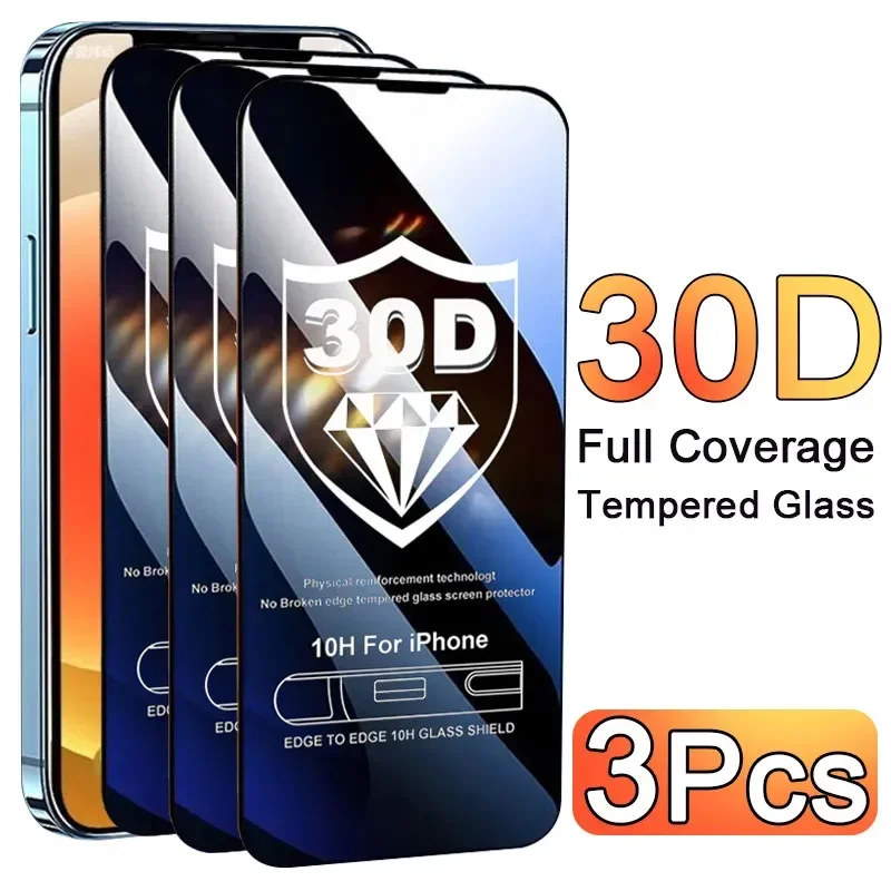 Phone Accessories Business - 3個入りガラス保護フィルム付きiPhoneケース iPhone 17 Air 16 15