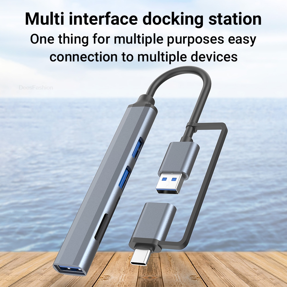 Phone Accessories Distributor - 4 in 1 USB 3.0 ハブアダプタータイプ