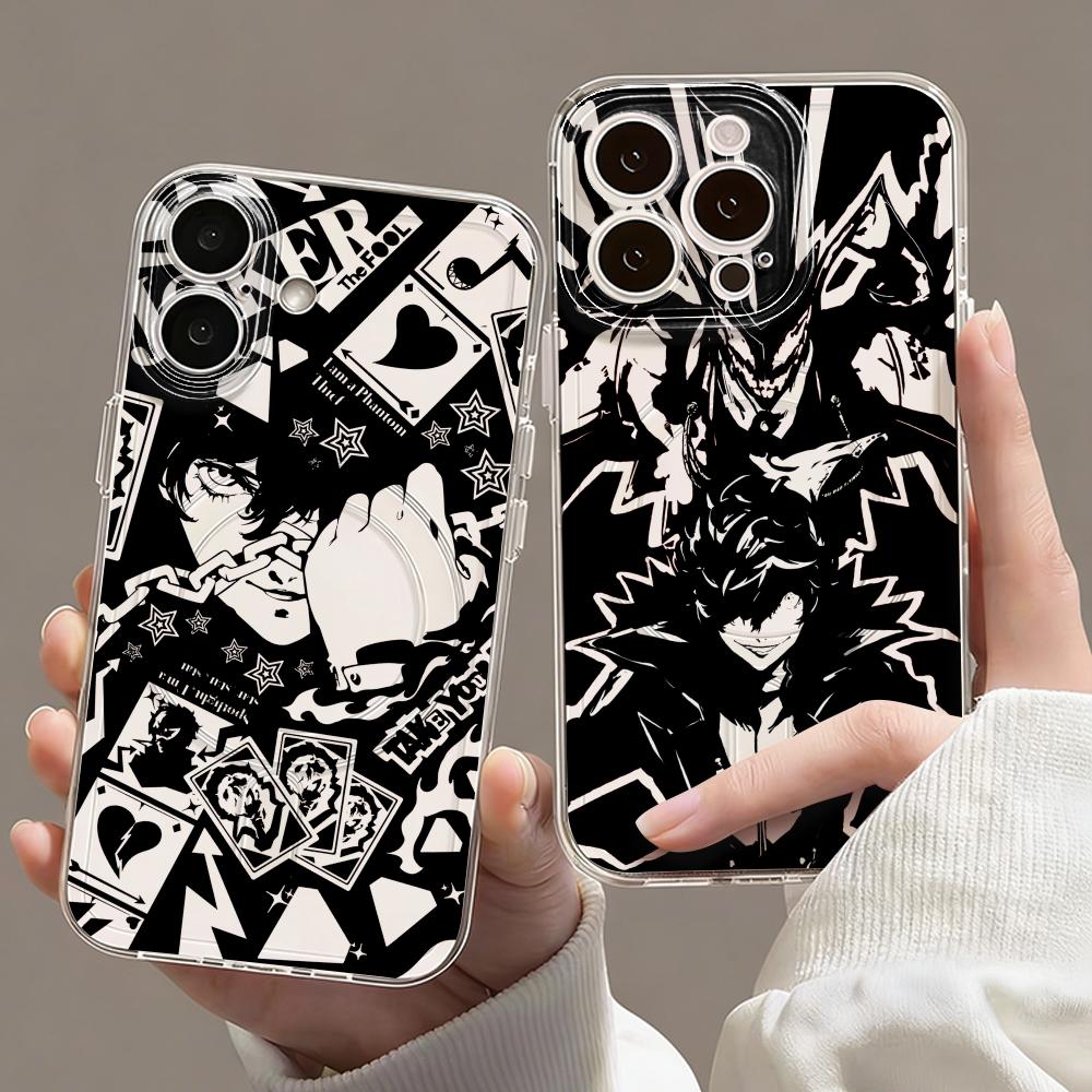 Magnetic Phone Case - ゲームP-Persona 5 スマホケース マグネット式クリアケース iPhone 17
