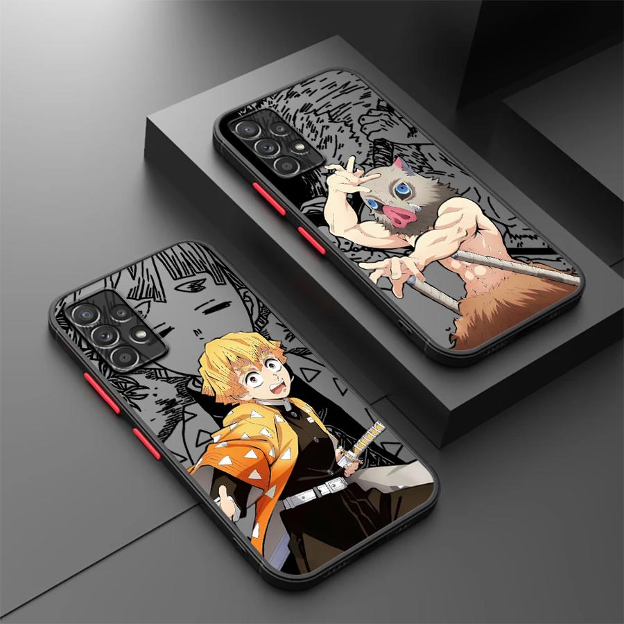 Phone Accessories Demon Slayer - アニメ鬼滅の刃 ケース Samsung Galaxy A35 A17