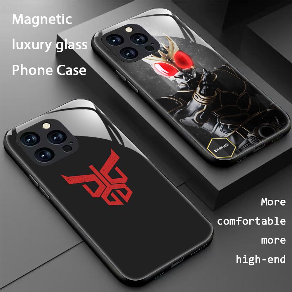 Magnetic Phone Case - スターカメンR-ライダー クーガ iPhoneケース iPhone 17 16