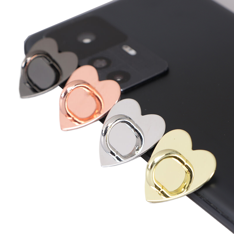 Phone Accessories Hanger - ハート型バックル電話ケース合金素材金属フック電話ホルダーアクセサリー