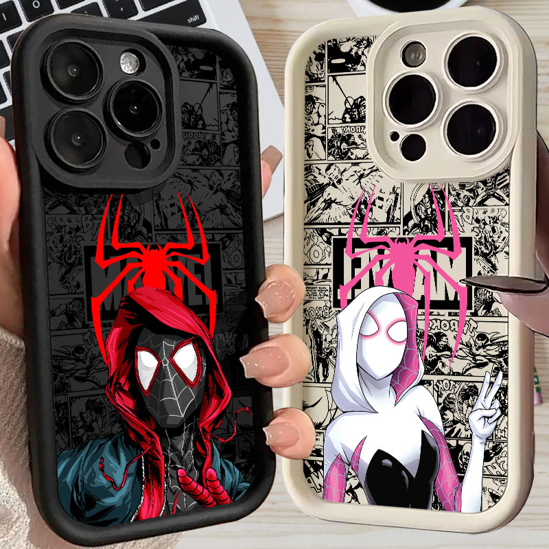 スパイダーマン マイルズ・モラレス グウェン マーベルコミッ - Phone Accessories Iphone のレビューと価格