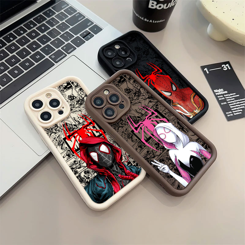 スパイダーマン マイルズ・モラレス グウェン マーベルコミッ - Phone Accessories Iphone のレビューと価格