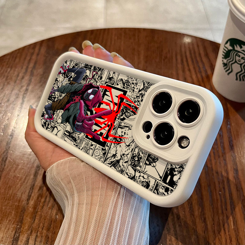スパイダーマン マイルズ・モラレス グウェン マーベルコミッ - Phone Accessories Iphone のレビューと価格