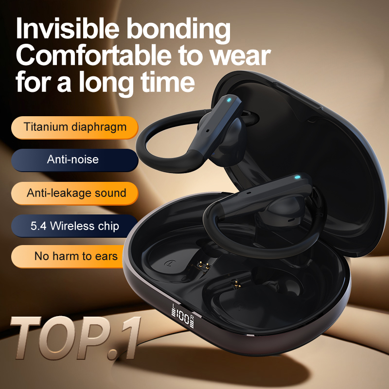 最新のヘッドホンTWSデュアルマイクENC OWSハンズフリ - Wireless Earbuds Case のレビューと価格