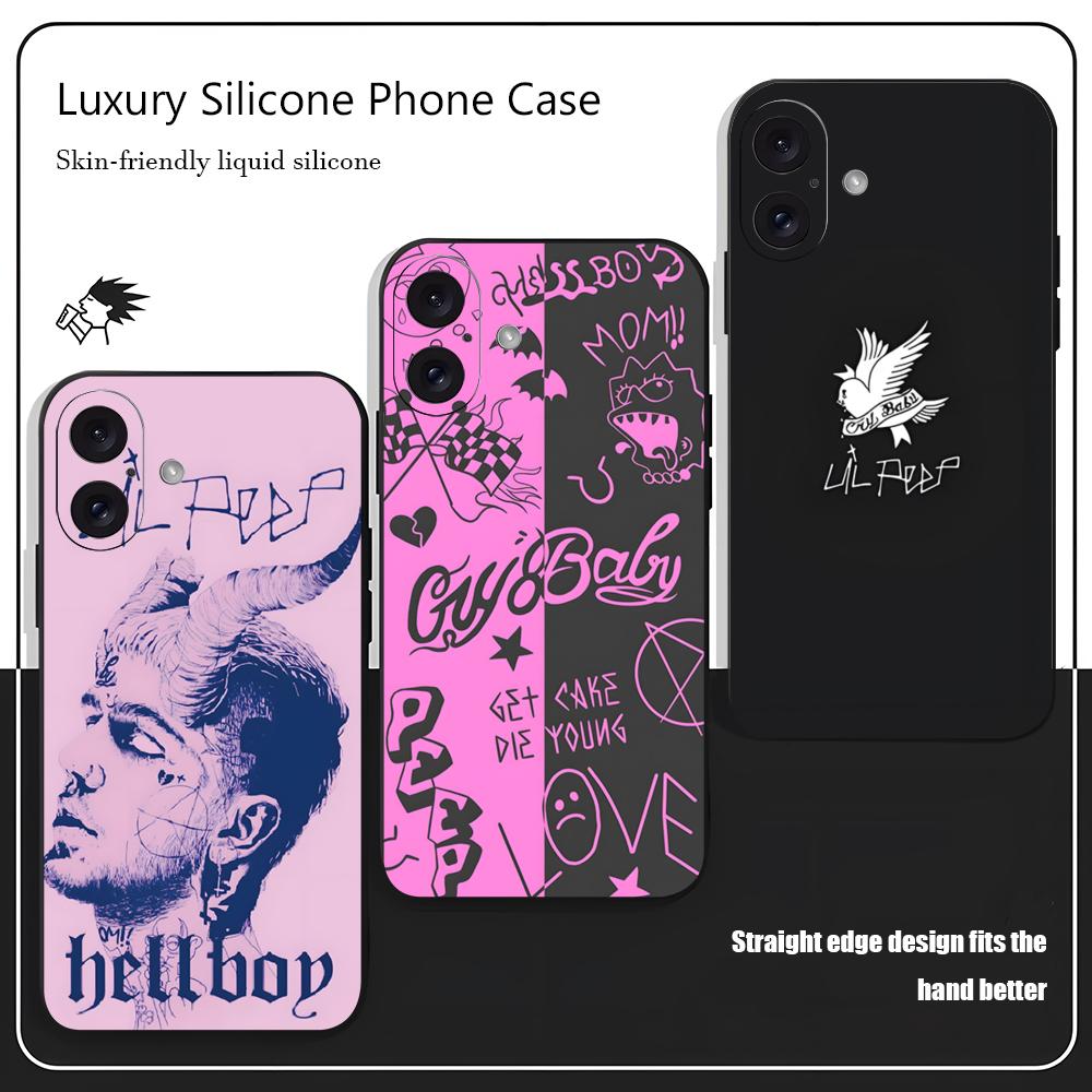 L-Lil Peep有名スター人気スマホケース iPhone - Phone Accessories Iphone のレビューと価格