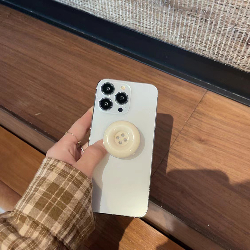 韓国 3D かわいいキャンディボタンブラケット電話グリップ  - Phone Accessories Unique のレビューと価格
