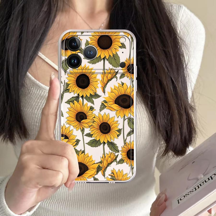 かわいいひまわり柄ケース Apple iPhone 17 P - Phone Accessories To Sell のレビューと価格