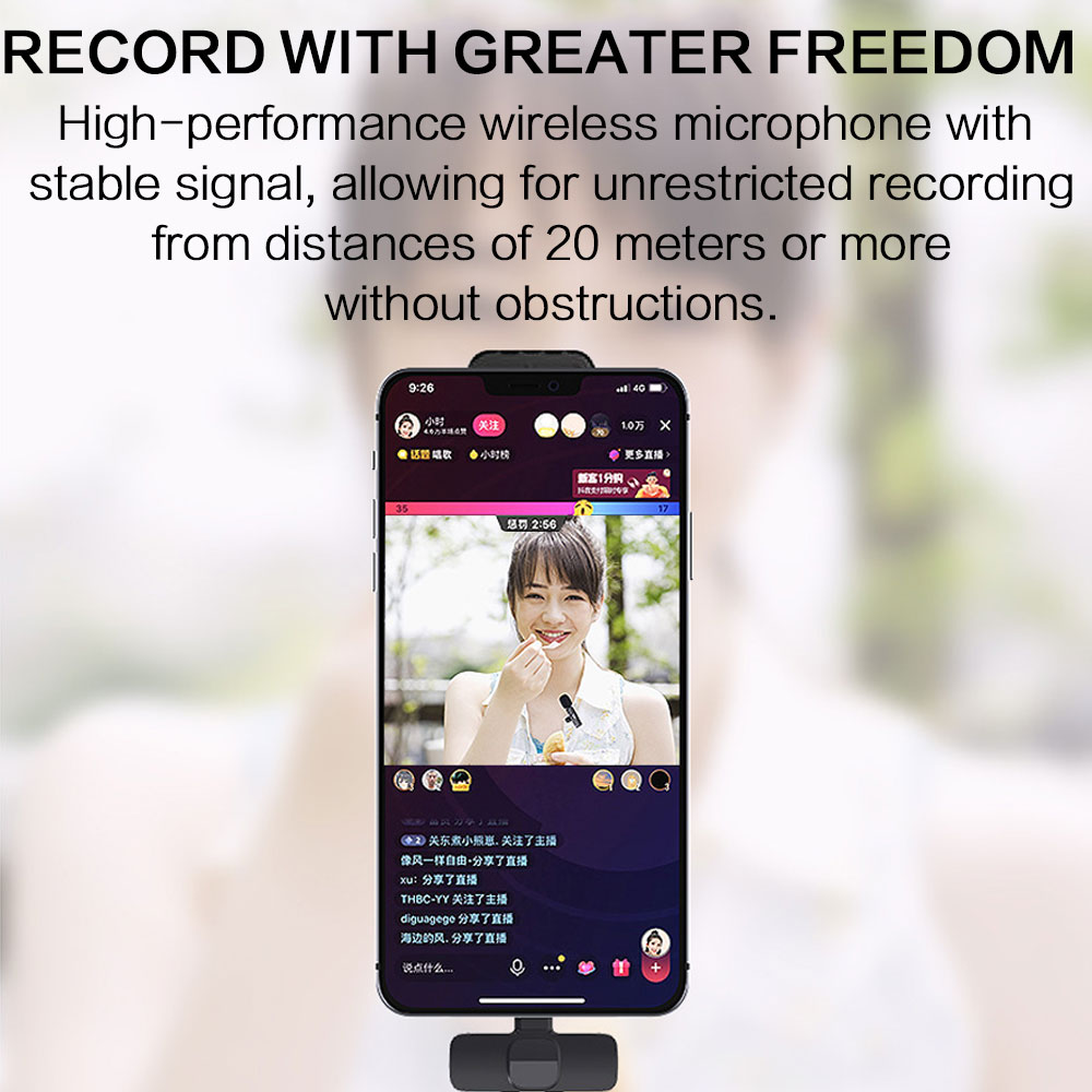 ワイヤレスラベリアマイク Type-C iPhone 15  - Phone Accessories Iphone のレビューと価格