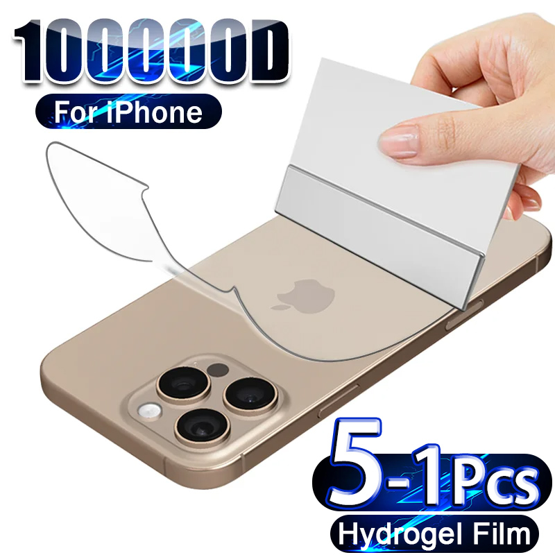 5-1 個ヒドロゲルフィルム iPhone 16 15 14 - Phone Accessories Business のレビューと価格