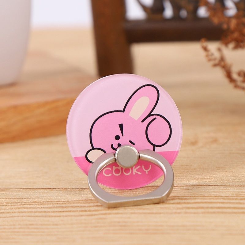 BT21漫画のかわいい強力粘着式スマホホルダー カワイイ 男 - Phone Accessories Supplier のレビューと価格
