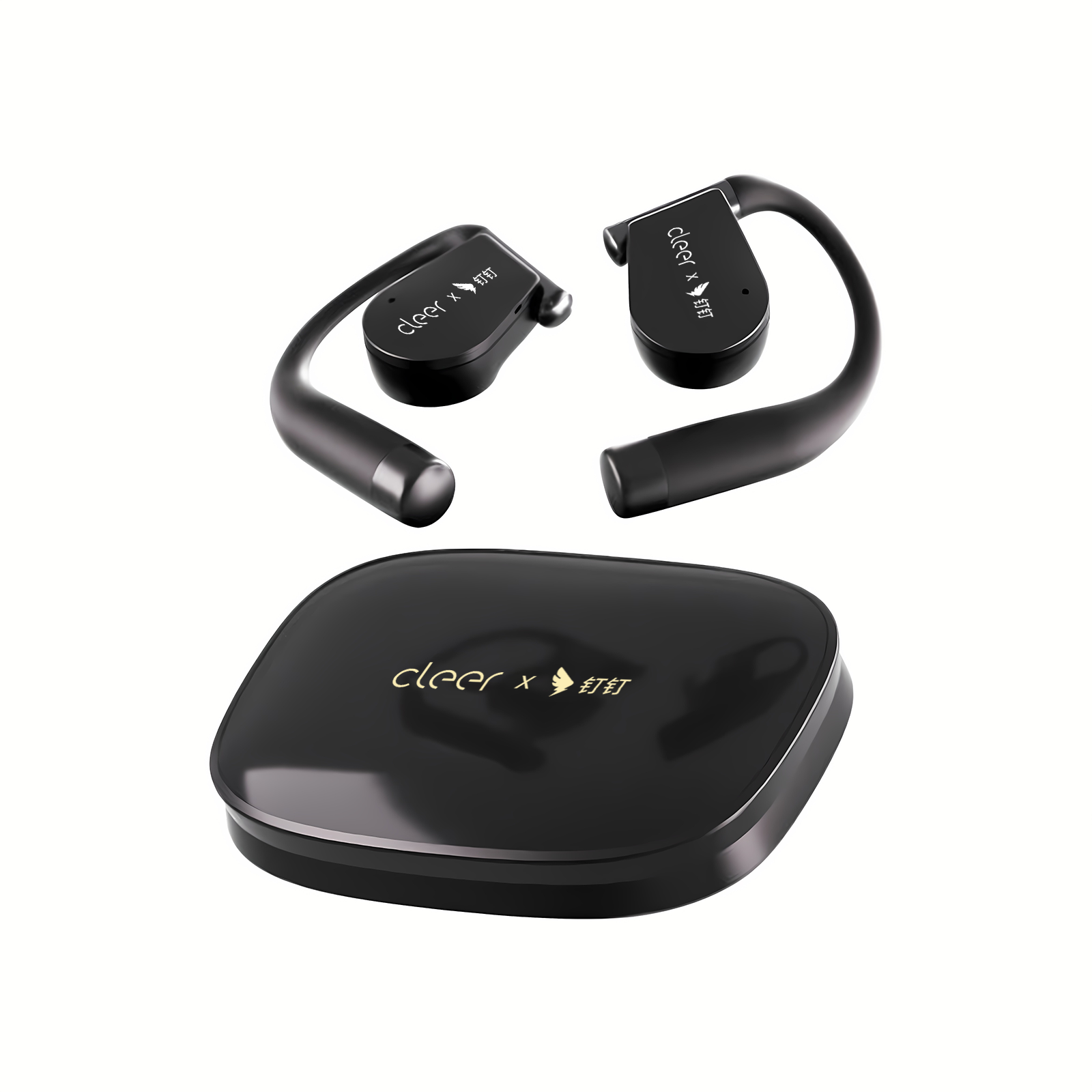 DingTalk H1 AIイヤホン、オープンイヤー録音＆リ - Wireless Earbuds Case のレビューと価格