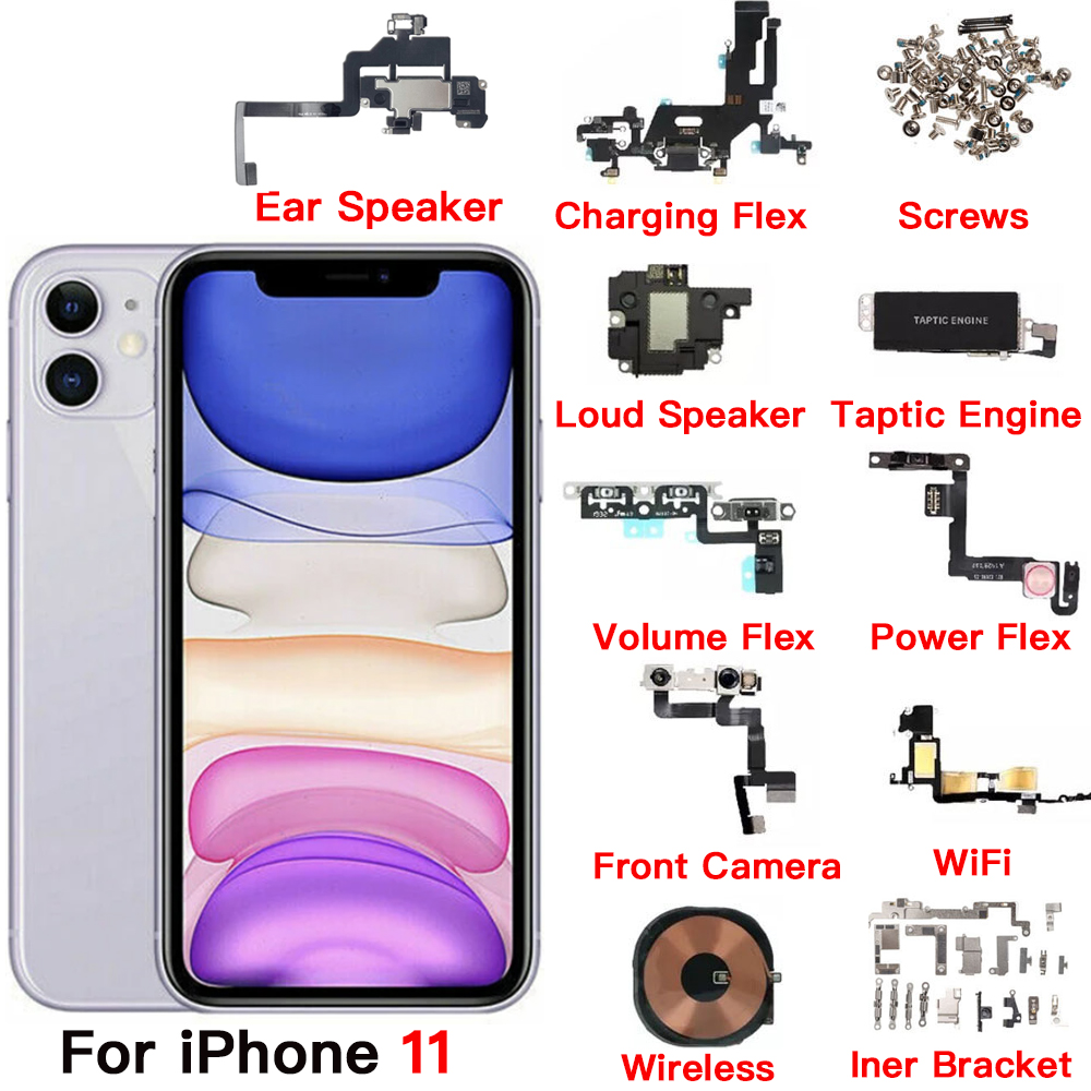 内部アクセサリー iPhone 11 フロントカメラ耳スピー - Phone Accessories Unique のレビューと価格