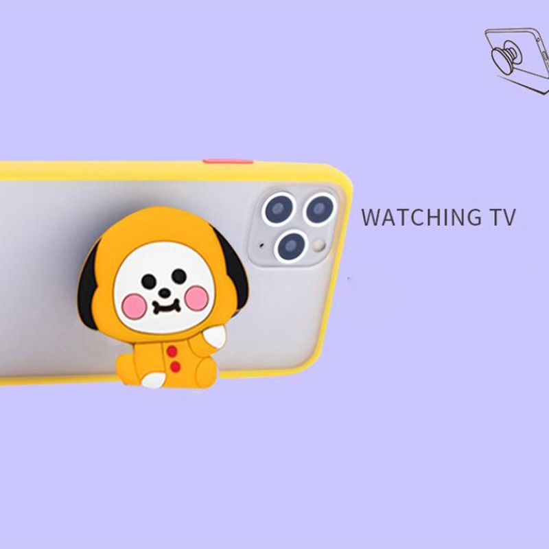 BT21漫画のかわいいシリコン製携帯電話スタンド、カワイイ格 - Phone Accessories Supplier のレビューと価格