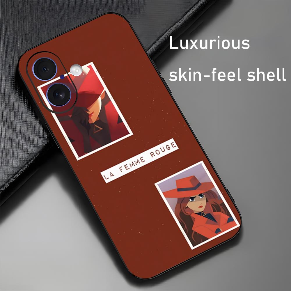ホットなカルメン・サンディエゴの漫画風iPhoneケース i - Phone Accessories To Sell のレビューと価格