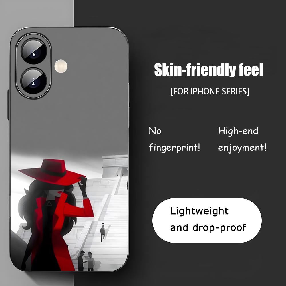 ホットなカルメン・サンディエゴの漫画風iPhoneケース i - Phone Accessories To Sell のレビューと価格
