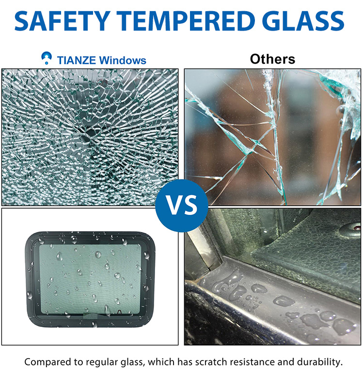 RVアクセサリー 762*508mm RVサイドウィンドウ（ - Tempered Glass Screen のレビューと価格