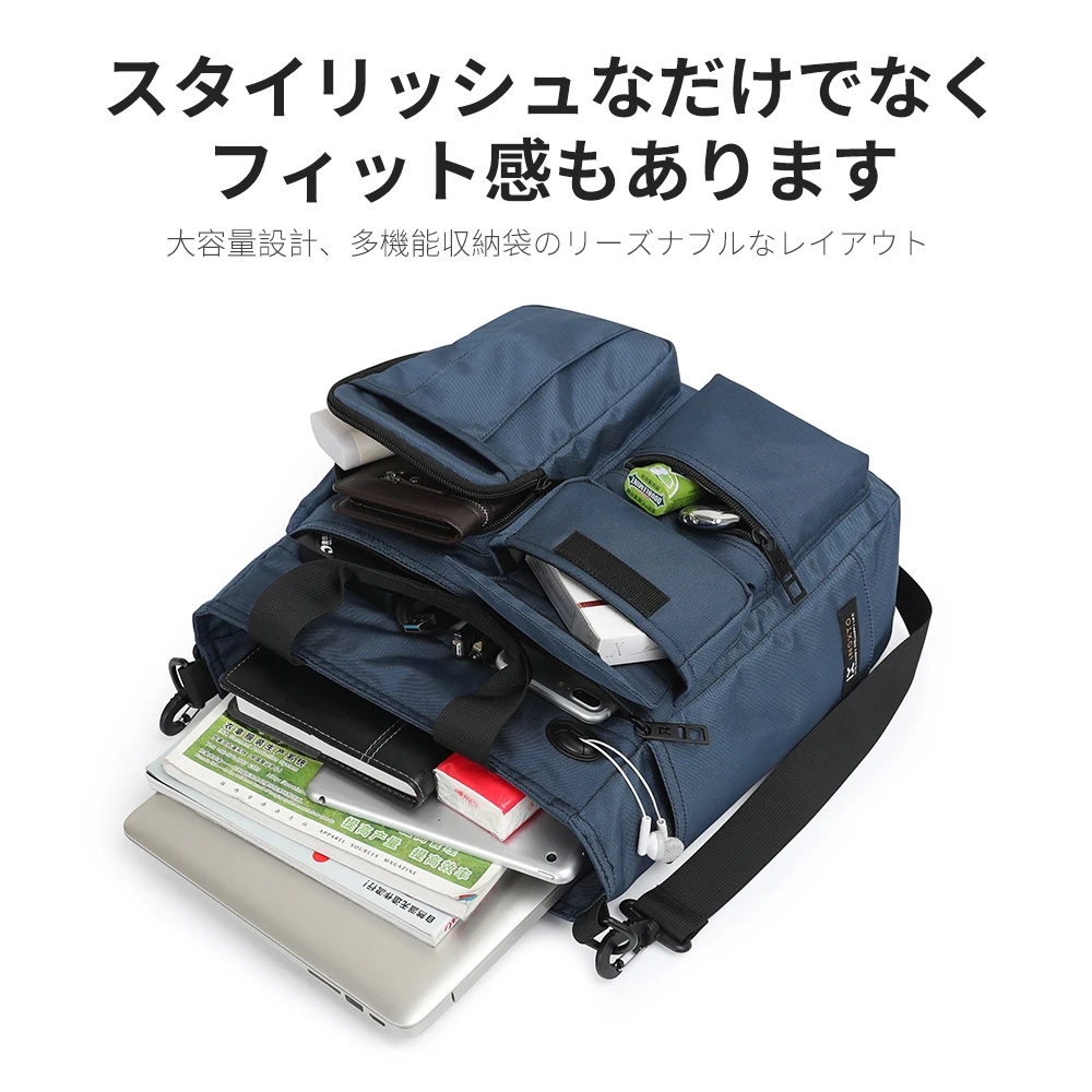 メンズ防水ナイロントラベルバッグ,イヤホンコンパートメント, - Phone Accessories Business のレビューと価格