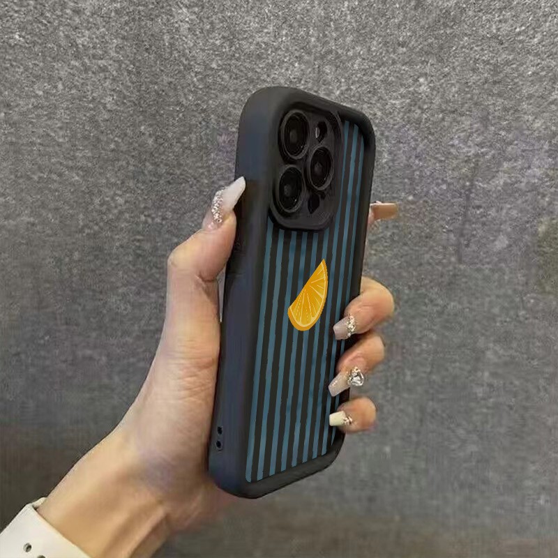ストライプレモン柄スマホケース iPhone 17 16 1 - Phone Accessories To Sell のレビューと価格