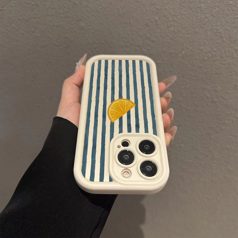 ストライプレモン柄スマホケース iPhone 17 16 1 - Phone Accessories To Sell のレビューと価格