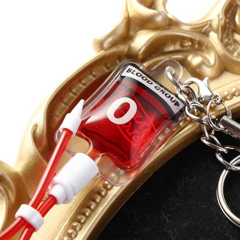 タイプA B O AB型血液バッグキーホルダー PVCバッグ - Phone Accessories Unique のレビューと価格