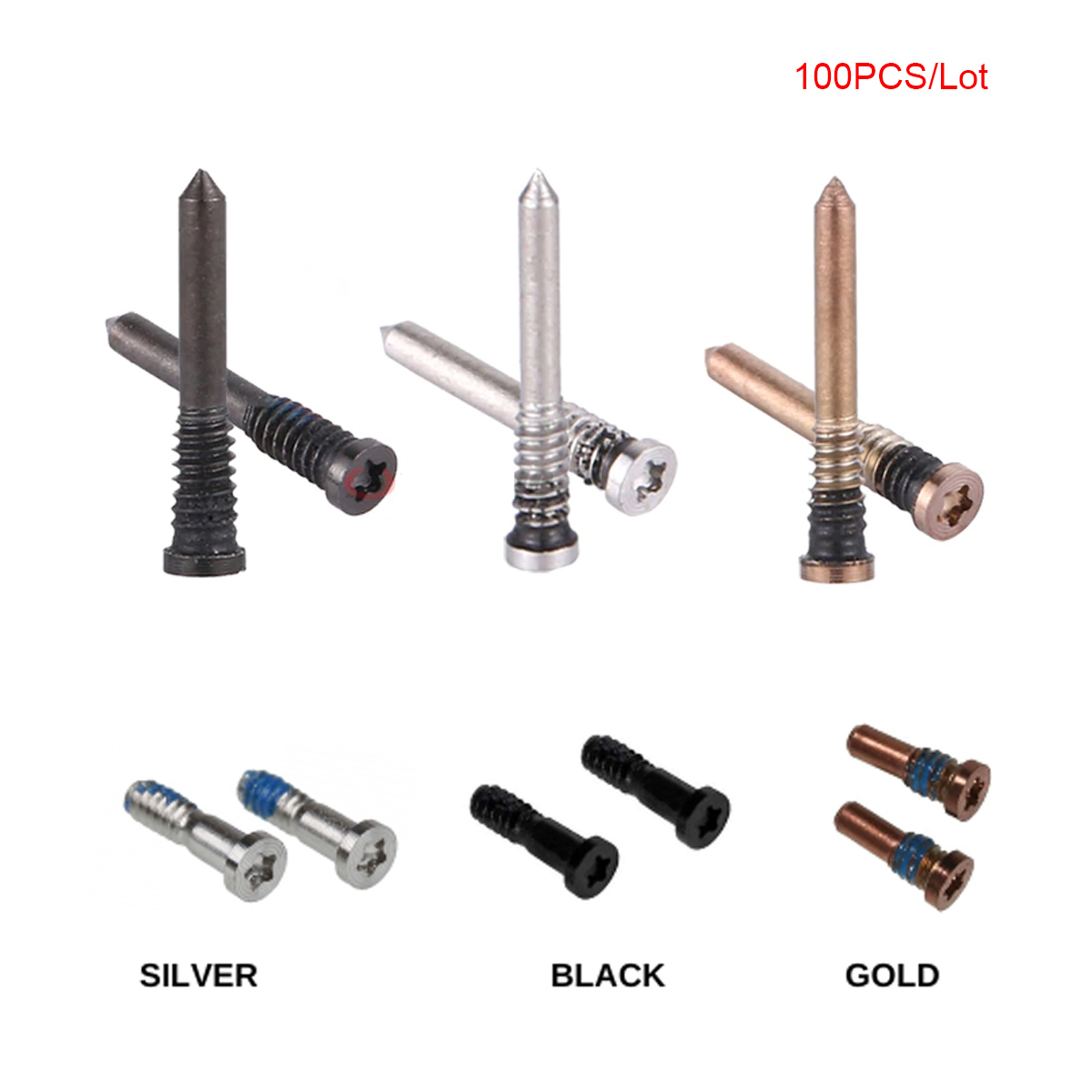 100個入り ボトムペンタローブネジ 修理用携帯電話アクセサ - Phone Accessories And Repairs のレビューと価格