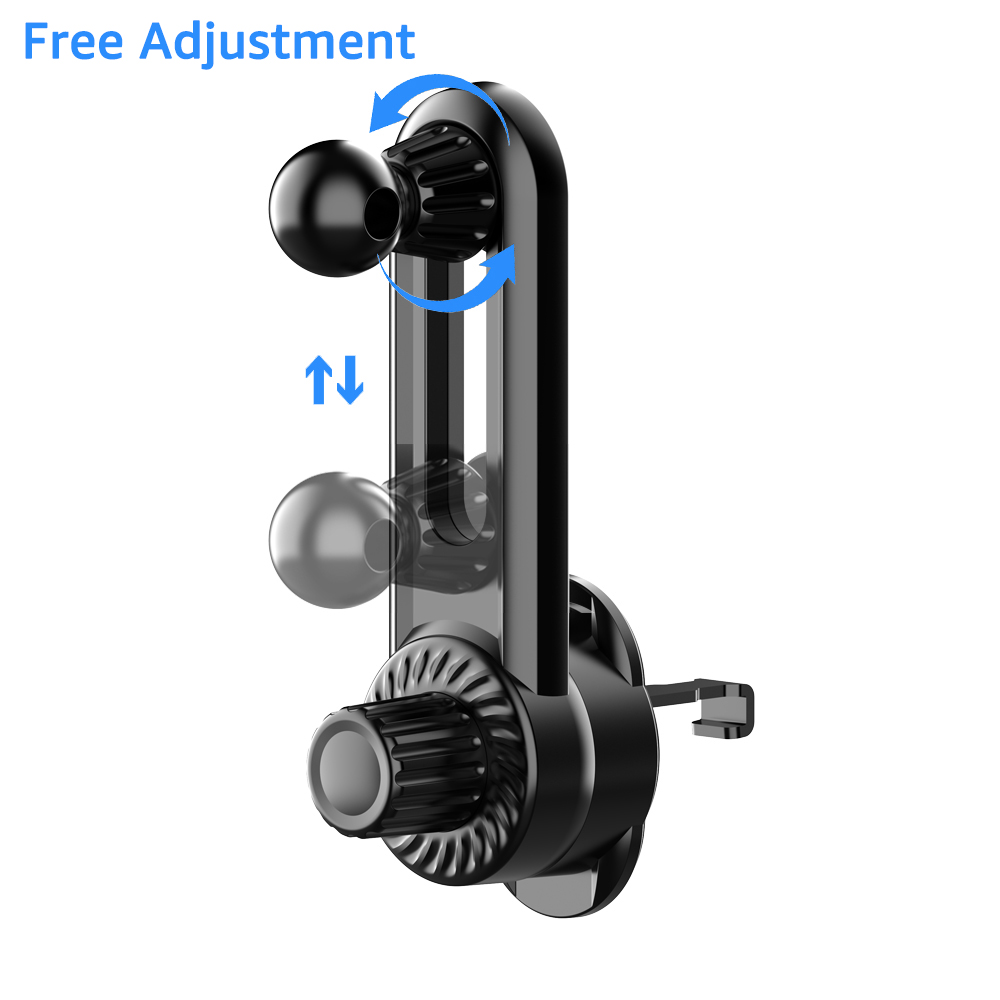 メタルフックカーエアコン吹き出し口クランプクリップアップグレ - Phone Accessories Hanger のレビューと価格
