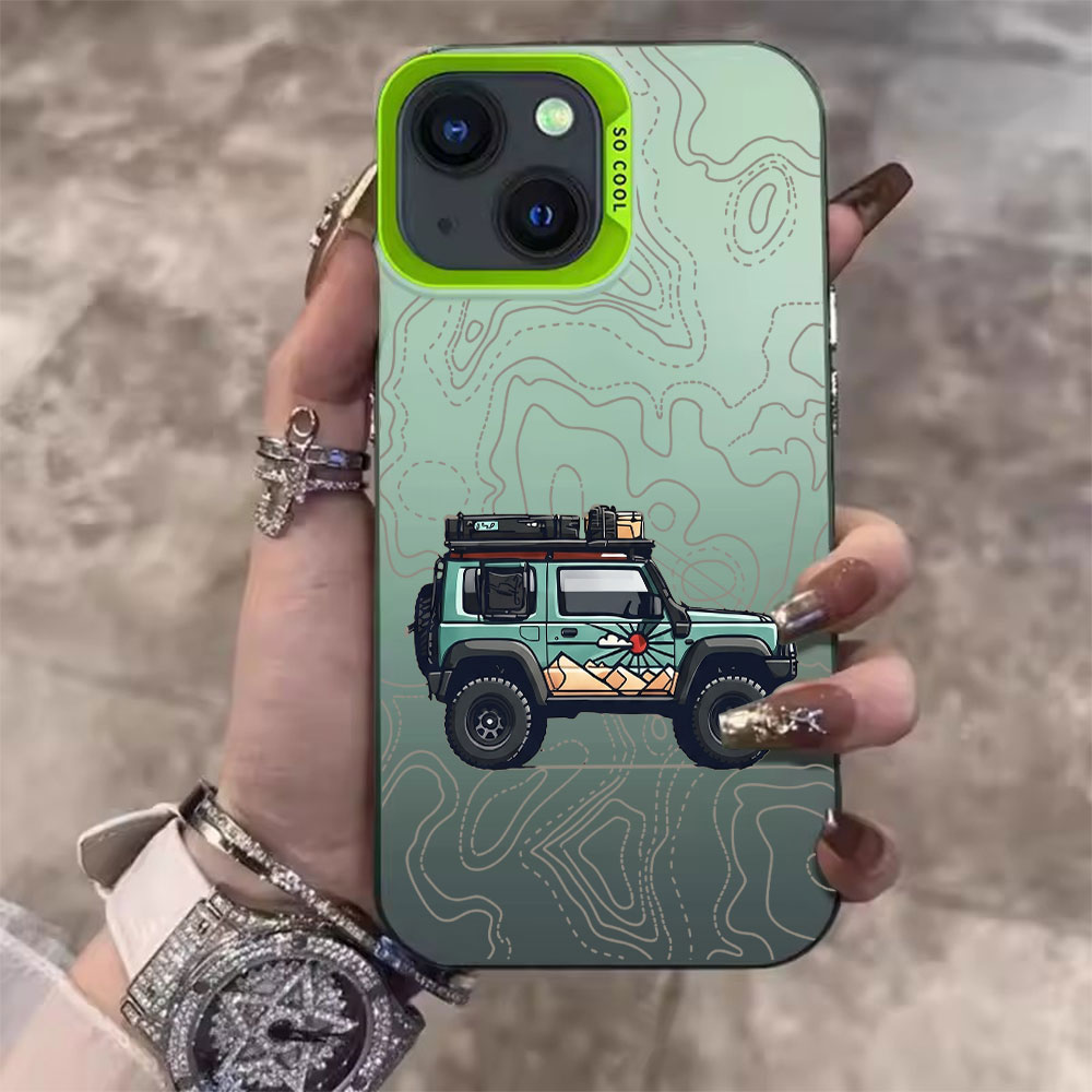 シンプルな車柄のスマホケース iPhone 17 Air 1 - Phone Accessories To Sell のレビューと価格