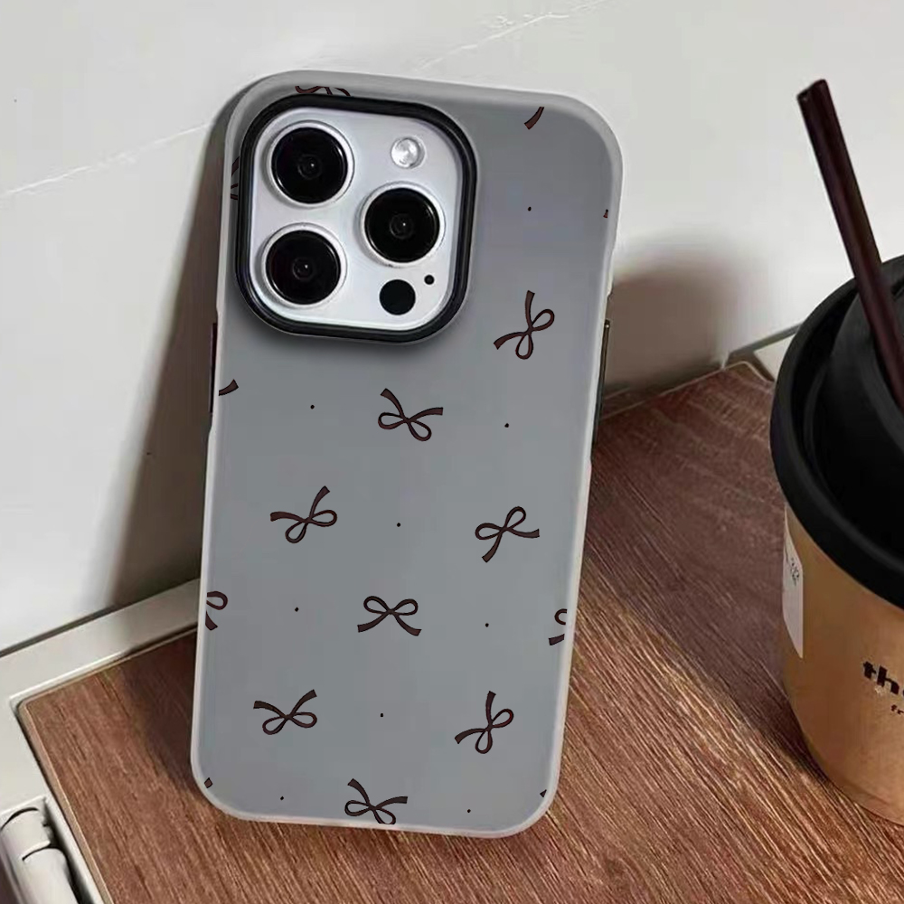 可愛いリボン柄のINS風スマホケース iPhone 17 1 - Phone Accessories Iphone のレビューと価格