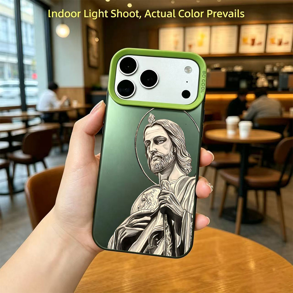 サン・ジュダス・タデオ柄デザインのiPhoneケース（iPh - Phone Accessories To Sell のレビューと価格