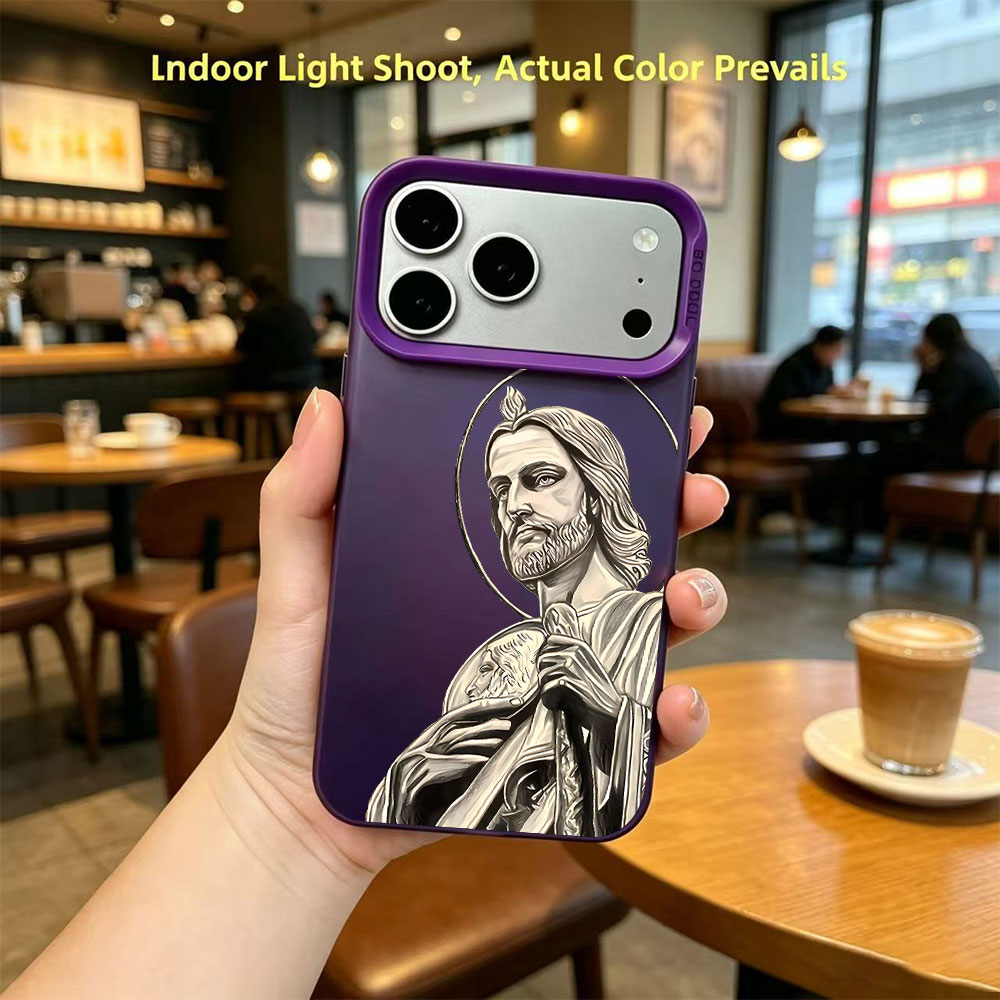 サン・ジュダス・タデオ柄デザインのiPhoneケース（iPh - Phone Accessories To Sell のレビューと価格