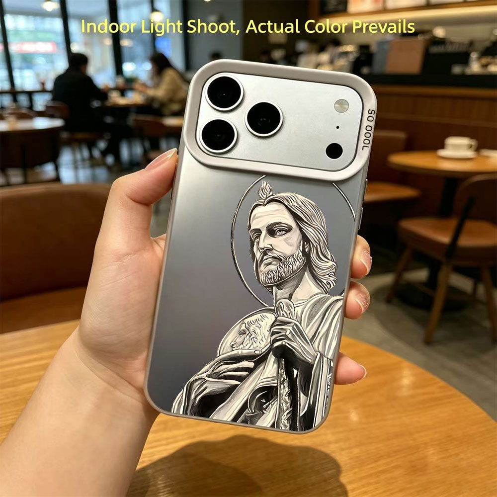 サン・ジュダス・タデオ柄デザインのiPhoneケース（iPh - Phone Accessories To Sell のレビューと価格