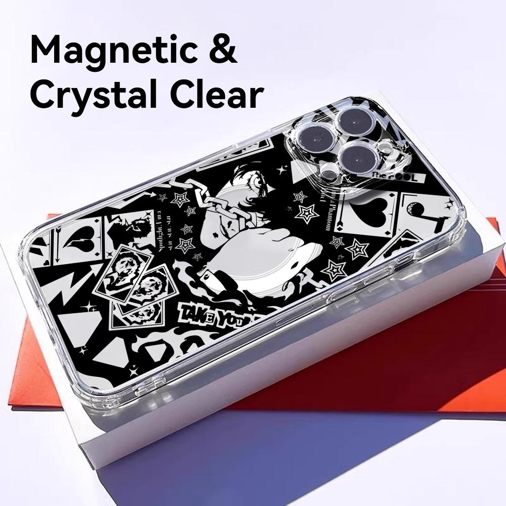 ゲームP-Persona 5 スマホケース マグネット式クリ - Magnetic Phone Case のレビューと価格