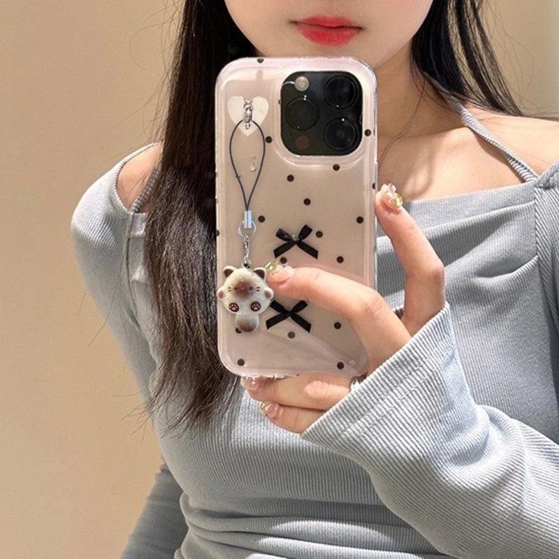 31bb遊び心のある猫のモバイル装飾かわいい猫デザイン電話ス - Phone Accessories Unique のレビューと価格