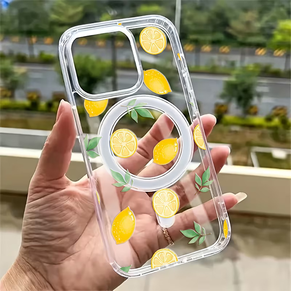 夏のレモン柄iPhoneケース iPhone 17 16 1 - Magnetic Phone Case のレビューと価格