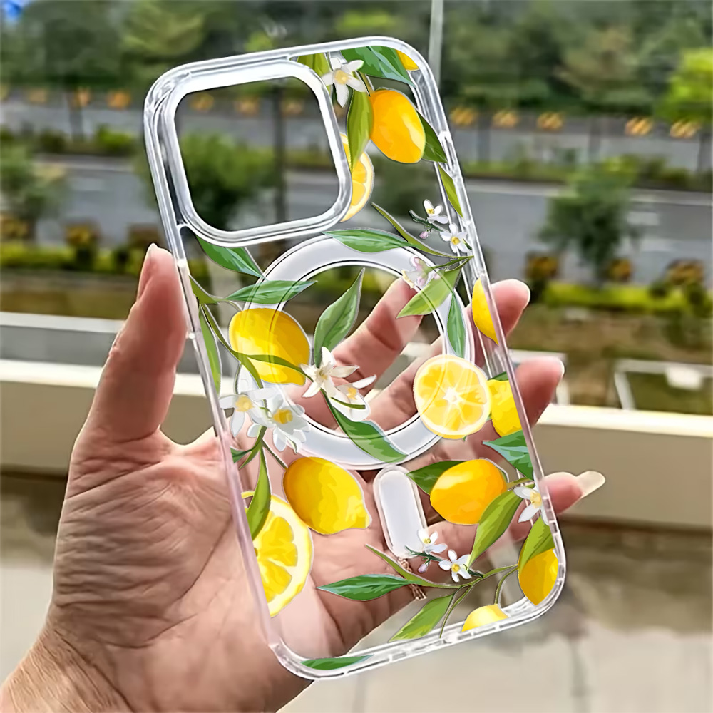 夏のレモン柄iPhoneケース iPhone 17 16 1 - Magnetic Phone Case のレビューと価格