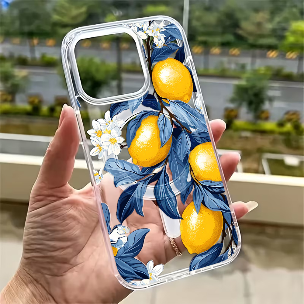 夏のレモン柄iPhoneケース iPhone 17 16 1 - Magnetic Phone Case のレビューと価格