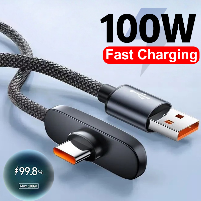100W急速充電ケーブル 直角90度 USB C Type  - Phone Accessories Supplier のレビューと価格