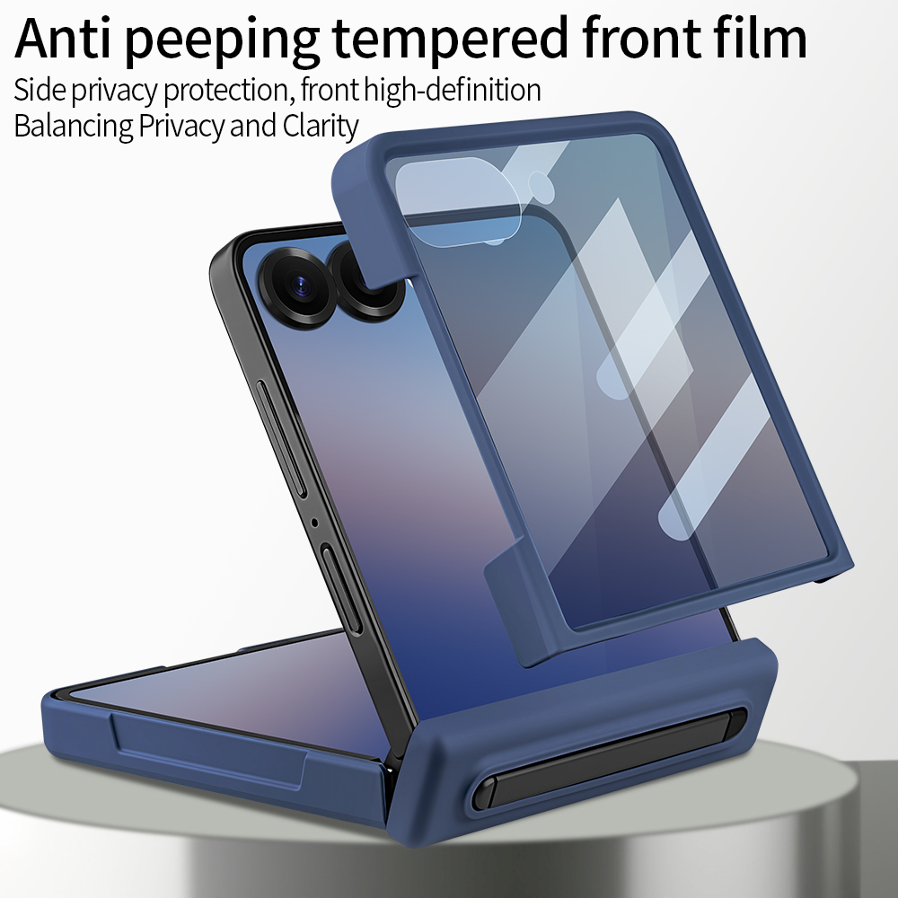 高級ビジネスレザーケース Samsung FLIP 7 6用 - Tempered Glass Screen のレビューと価格