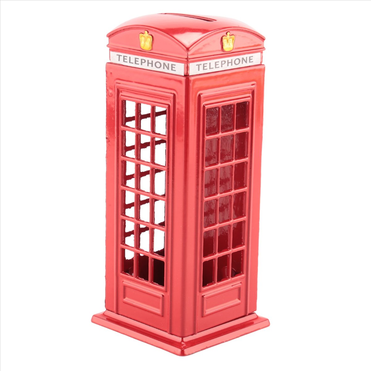 T24C メタルレッド英国英語ロンドン電話ボックス銀行コイン - Phone Accessories London のレビューと価格