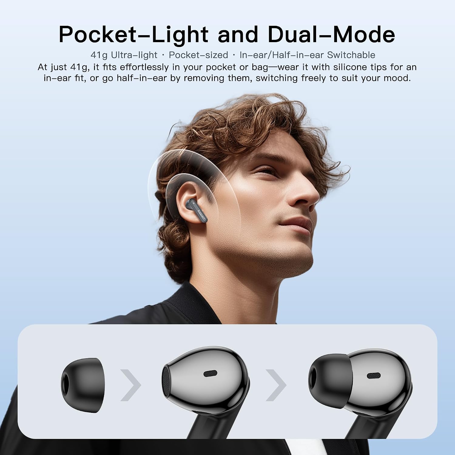 ワイヤレスイヤホン、AI 165言語翻訳イヤホン、アクティブ - Wireless Earbuds Case のレビューと価格