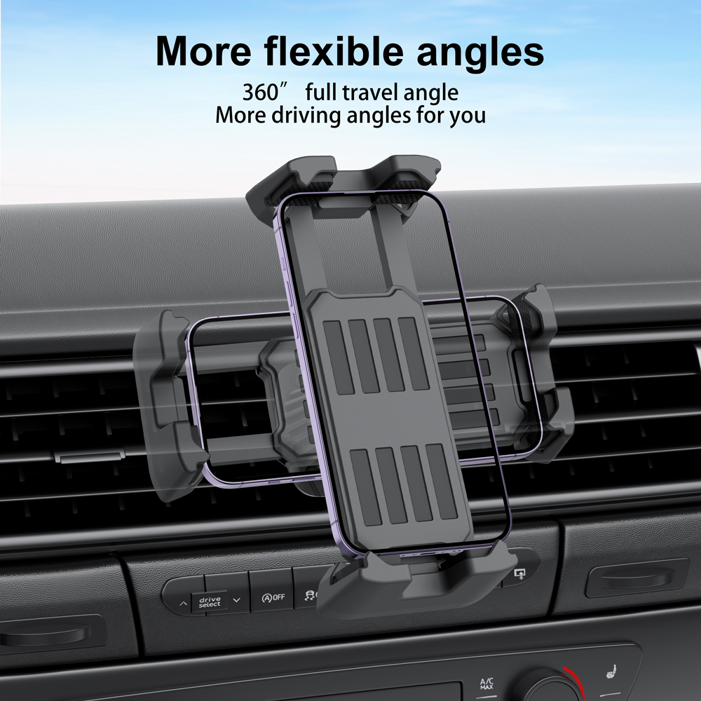 ユニバーサル車のエアベントタブレットスタンド電話ホルダー調節 - Phone Accessories Hanger のレビューと価格